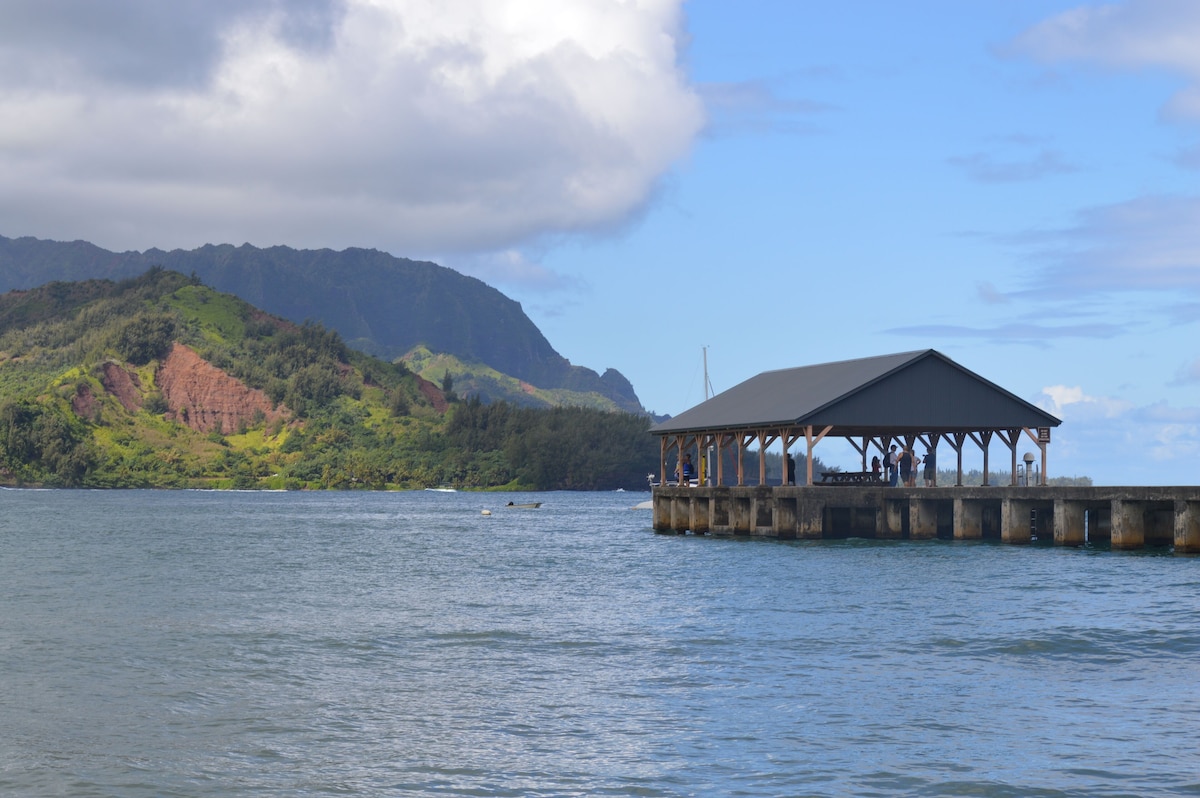 Hanalei Bay pier